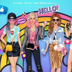 College Girls Team Makeover