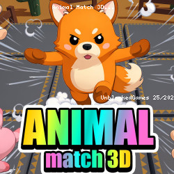 Animal Match 3D